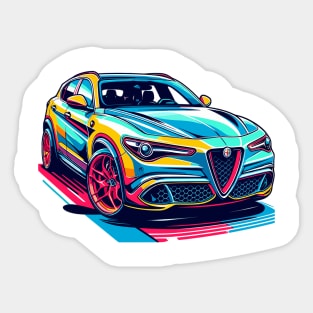 Alfa Romeo Stelvio Sticker